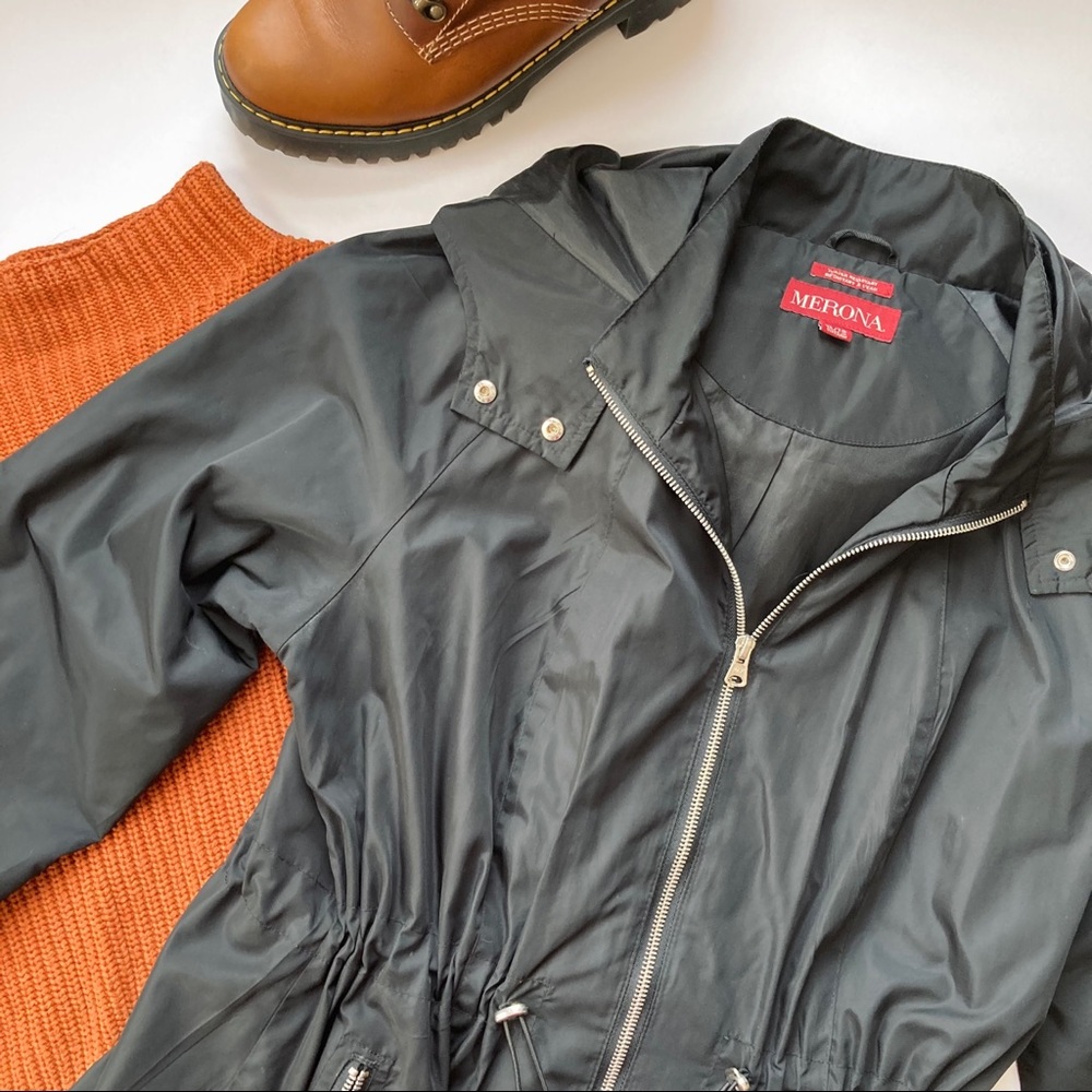 Classic Black Wind Breaker Jacket